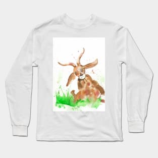 Funny Goat Long Sleeve T-Shirt